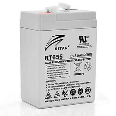 RITAR RT655, 6V 5.5Ah