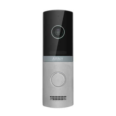 HD комплект видеодомофона AVD-709 Graphite + AVP-NG230 Silver 1MPX + замок Arny Rim
